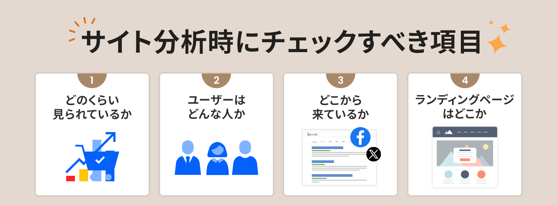サイト分析時にチェックすべき項目