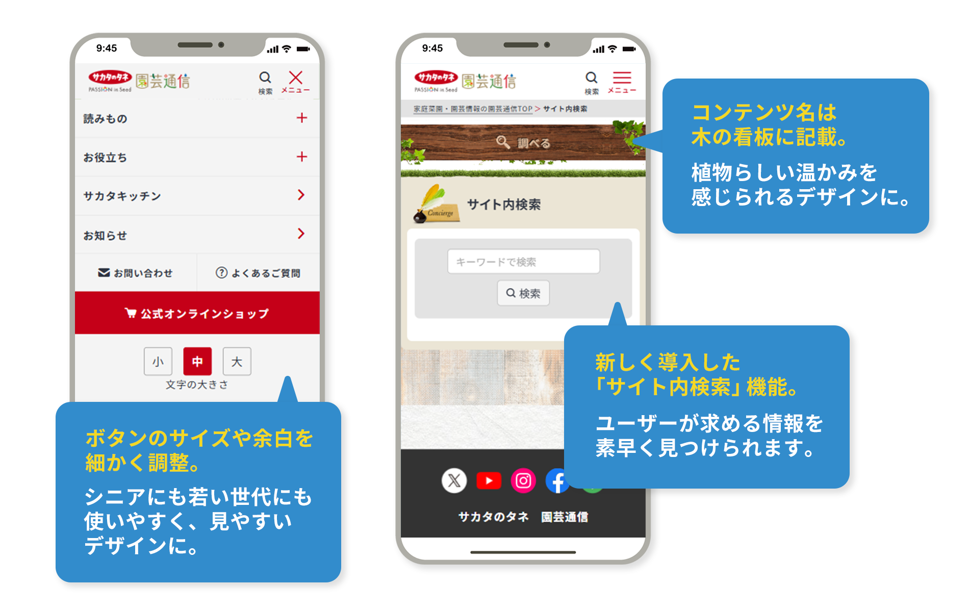 デザインのポイント